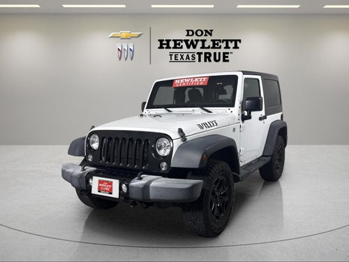 2016 Jeep Wrangler Willys Wheeler