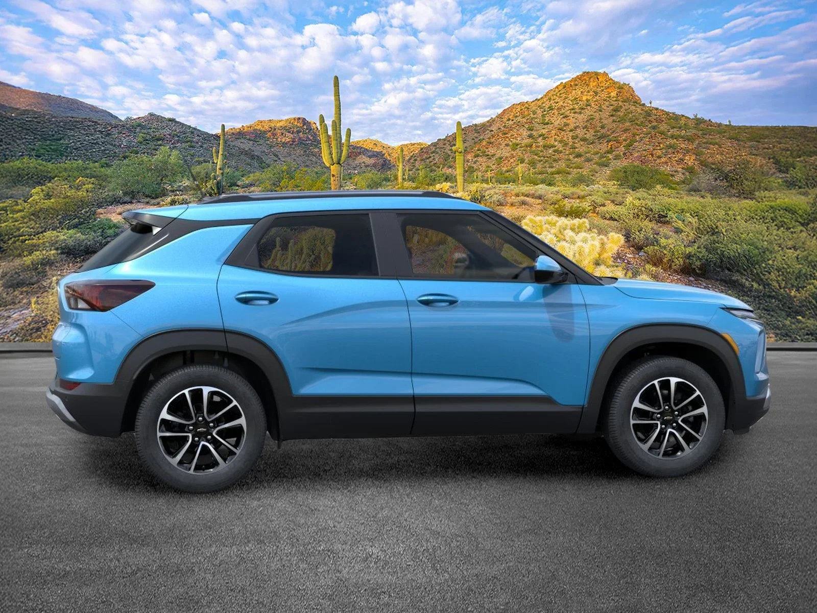 2026 Chevrolet Trailblazer side profile exterior view