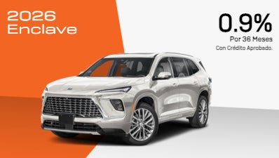 2026 Enclave
0.9% Por 36 Meses