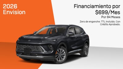 2026 Envision
Financiamiento de $699/Mes