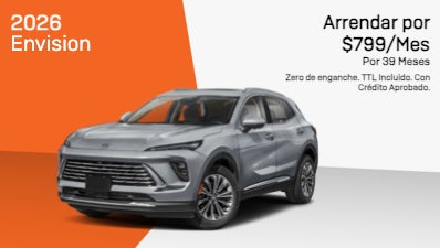 2026 Envision
Arrendar Por $799/Mes