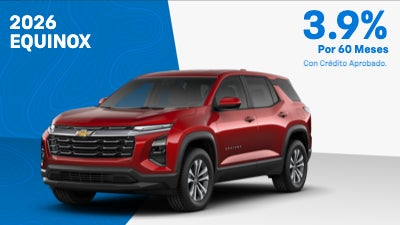 2026 Equinox 3.9% Por 60 Meses